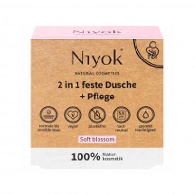 Nyok 2-in-1 Festes Duschgel Zarte Blüte 80g