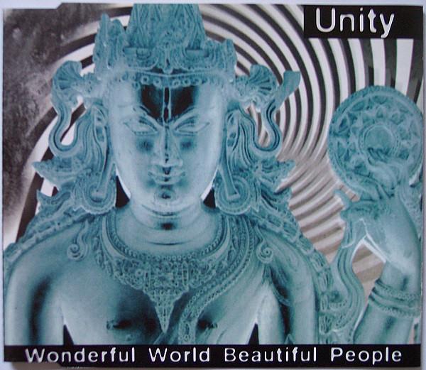 CD UNITY  Wonderful World Beautiful People DEVCS1 MD MC 1995 UK Dance  Electronica Used