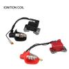 Bobina de ignição vermelha de desempenho para 43cc 47cc 49cc Mini Quad Pocket Dirt Bike ATV Motor de 2 tempos com vela de ignição