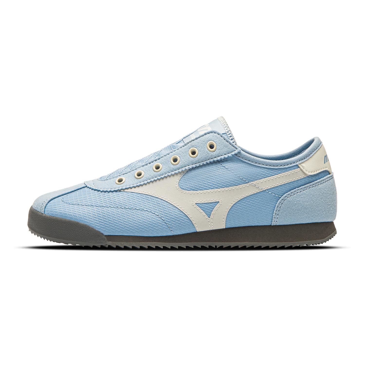 

Mizuno LG 60S Slip-On Spring Summer Lightweight Fashion Versatile Easy-On Comfortable Casual Shoes Kids sneaker Sky-Blue D1GH240217 37