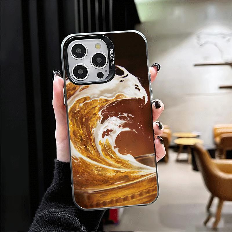 Funny Beer Bubble Summer Soft Phone Case for iPhone 15 16 17 Pro Max 17Air 16E 14 Plus 13 12 Mini Shockproof Cover Back Shell