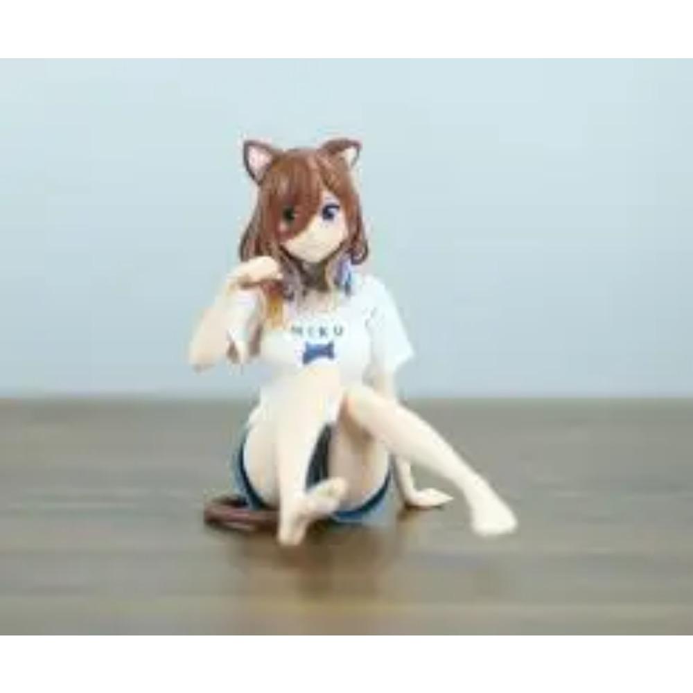 

The Quintessential Quintuplets Girls Nakano Yotsuba Nakano Itsuki Action Figure Model doll Toys 11-15CM