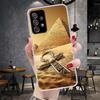 Egypt Nefertiti Anubis Ankh Pharaoh Soft Phone Case For Samsung Galaxy A13 A14 A15 A16 A17 A53 A54 A55 A56 A57 A33 A34 A35 A36 A
