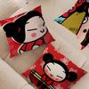 Popular Animation P-Pucca Cate Pillow Cover Design Cushion Cover Decor Holiday Decorati