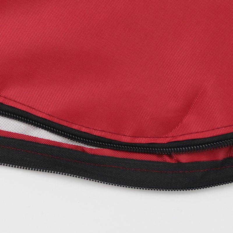 420D Full Outboard Motor Cover Upgraded Waterproof UV Resistant Outboard Engines Heavy Duty Motor Hood Cover Fits Motor Red