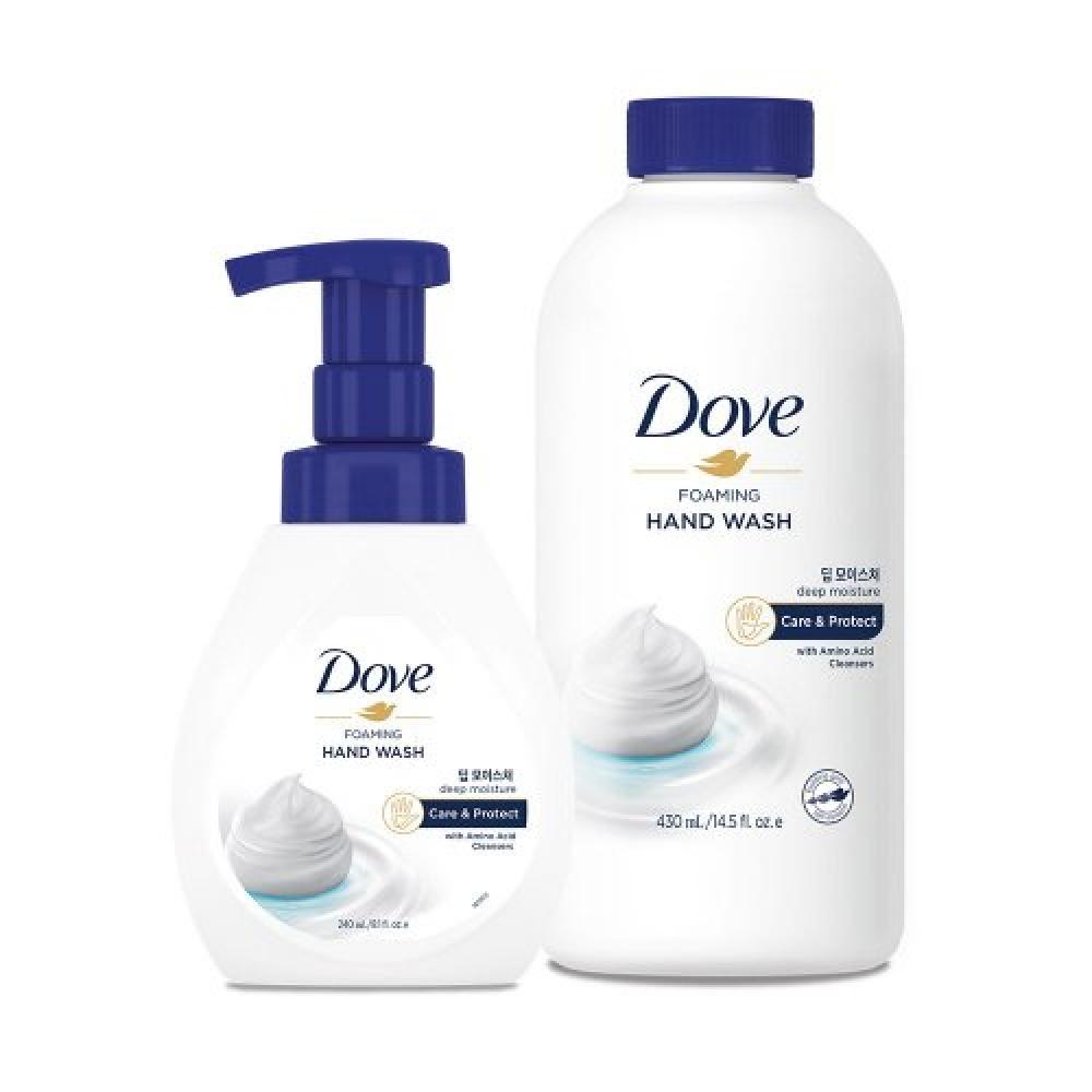 Dove Hand Wash Deep Nourishing Original 240ml+refill 430ml NONE