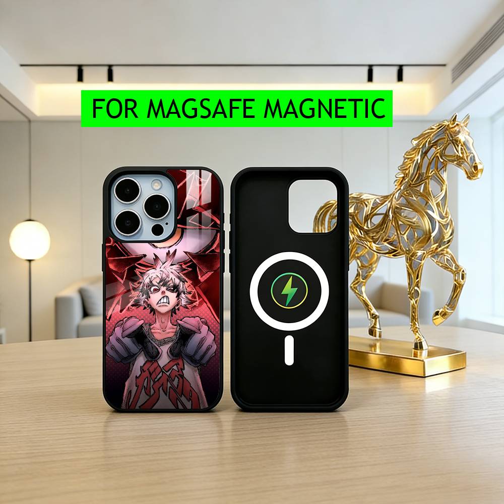 Cleaner G-GACHIAKUTA R-Rudo-es Phone Case For iPhone17,16,15,14,13,12,11 Plus,Pro Magnetic For Magsafe Wireless Charging iPhone17Pro