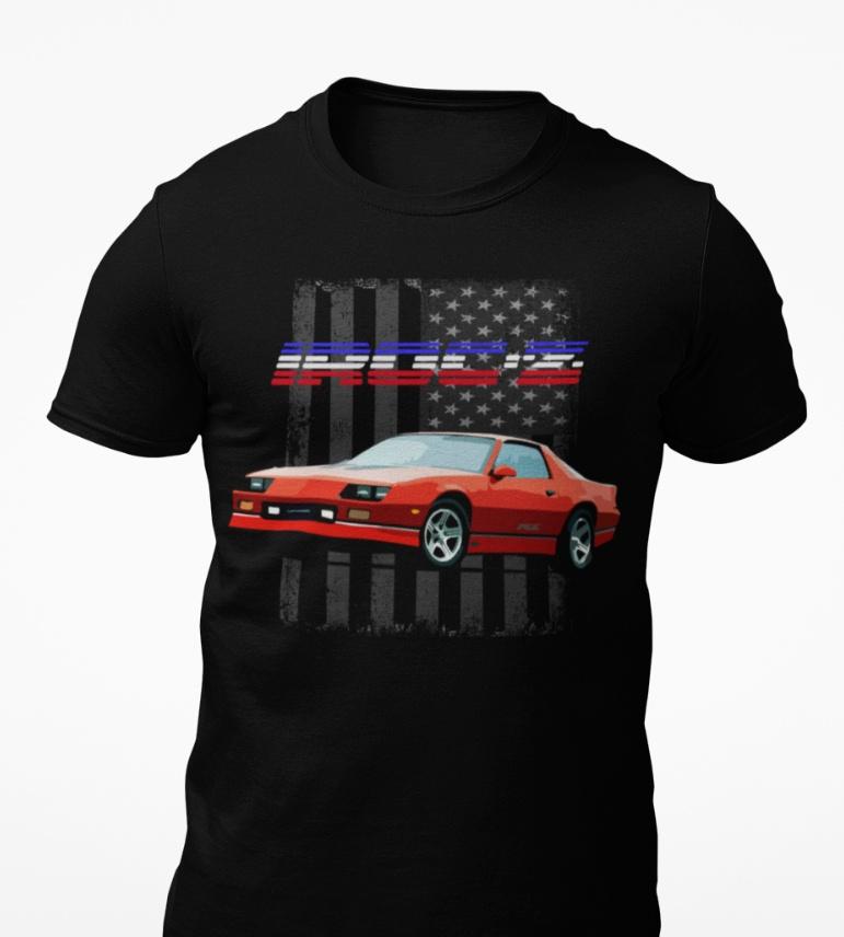 

Футболка унисекс Chevy Camaro Iroc-Z USA 1987 года
