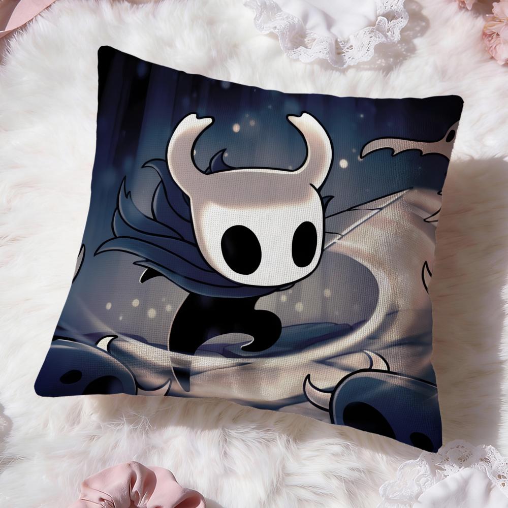 Game H-Hollow KnightS Cushion Cover Premium Comfort Reversible Pillow Cove -Two in One Design for Any Room & Car Interior
