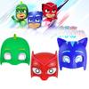 Máscaras que brilham no escuro dos Pj Masks para festa de Halloween
