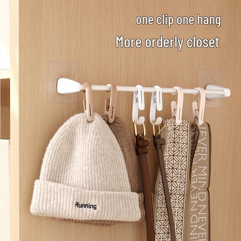 Versatile Hanging Clips for Kitchen, Curtains, Cosmetics, Clothes, and Hats