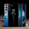 Ocean Whale Shark Swimming Case For Samsung Galaxy S24Ultra Funda S24 5G S22 S23 Ultra S20 S21 FE S10 Plus Soft Tpu Phone Cases
