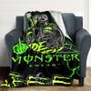 Monster Energy Drink Blanket Soft Throw Blanket For Home Bedroom Bed Sofa Travel Office Solid Christmas Blanket
