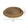 Cardboard Cat Scratcher Bed for Indoor Feline Relaxation