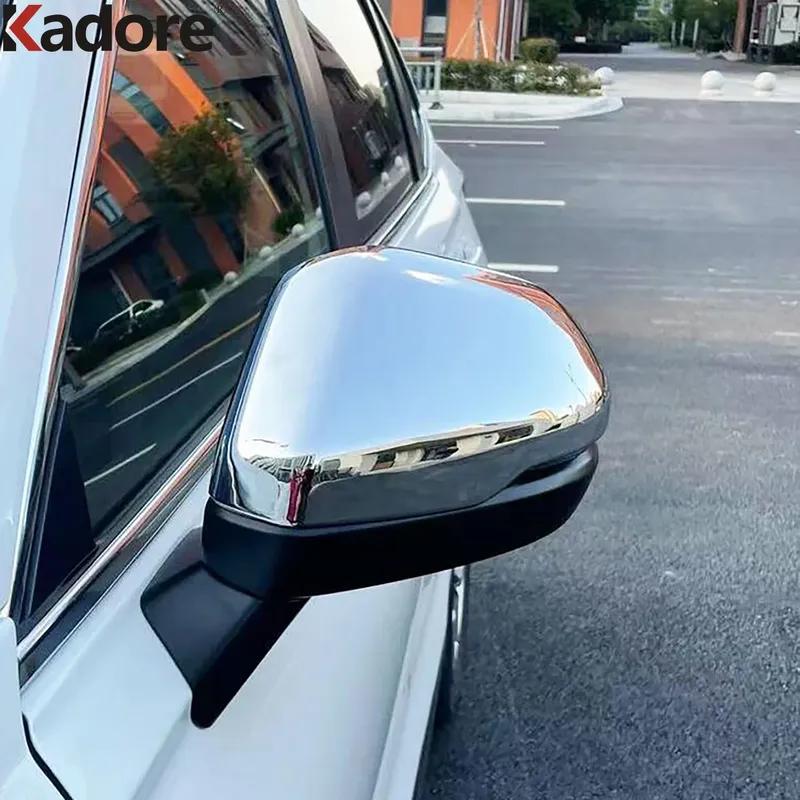 For Honda CRV CR-V 2024 Carbon Fiber Rearview Mirror Cover Trim Side Wing Mirror Cap Frame Overlay Car Accessories