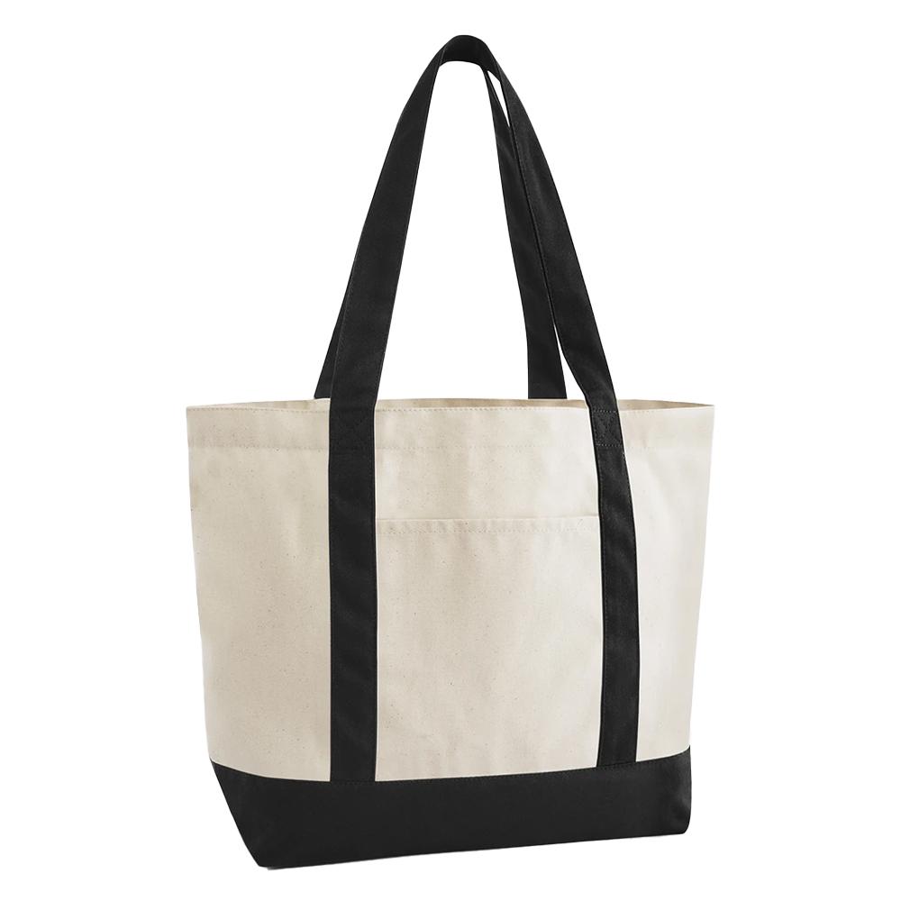 Westford Mill EarthAware Organic Varsity Tote Bag
