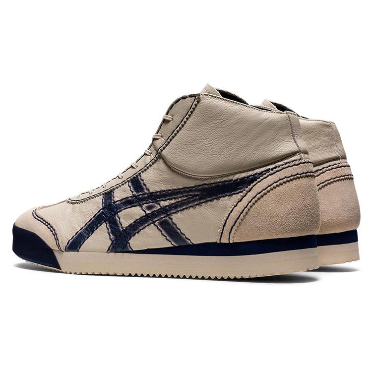 ONITSUKA TIGER Mexico 66 Sd M Pf Leather High-Top Sneakers Unisex Sneakers Light-Brown 1183B530-100