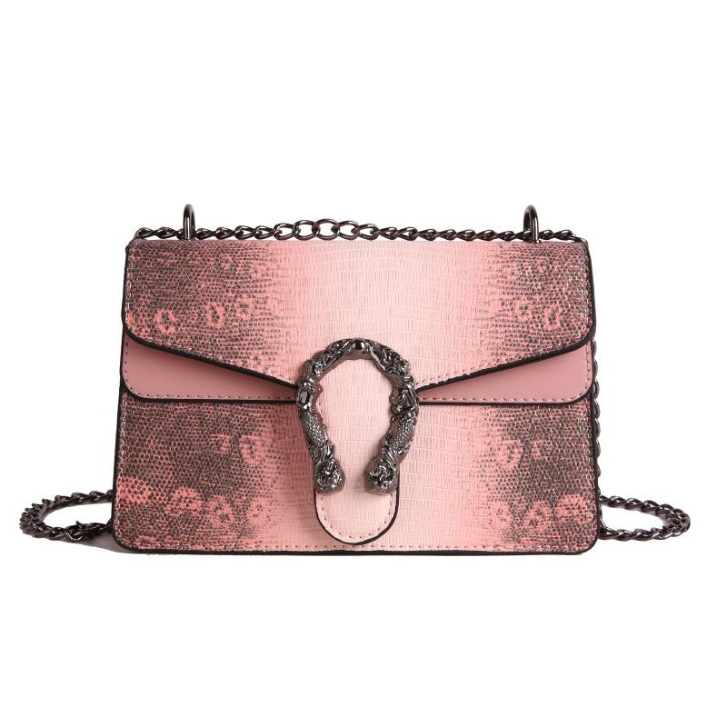 New High-end Fashion Contrasting Bag Single Shoulder Messenger Women's Bag