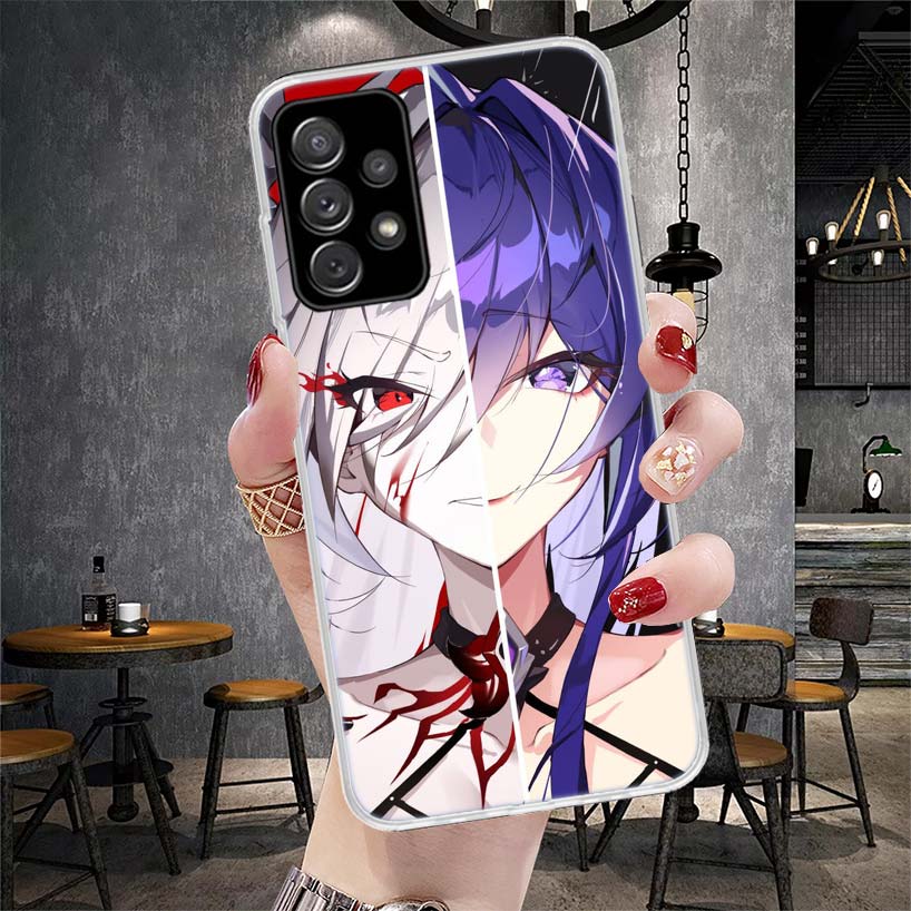 Honkai Star Rail Acheron Phone Case For Samsung Galaxy A71 A51 A41 A31 A21S A11 A70 A50 A40 A30 A20E A10S A20S A6 A7 A8 A9 + Sof