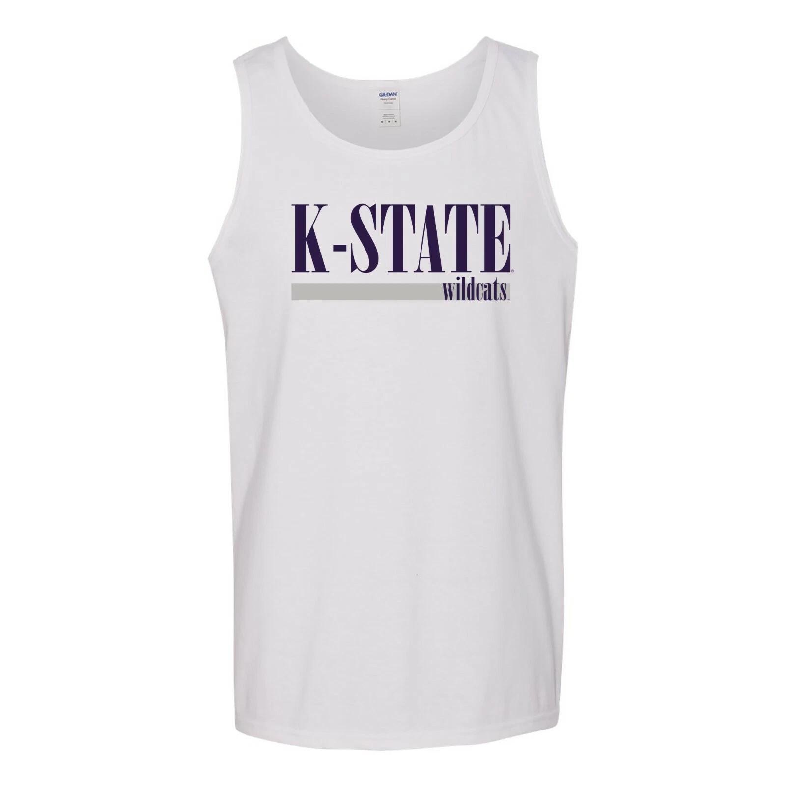 Kansas State Wildcats Boldline Tank Top - White L