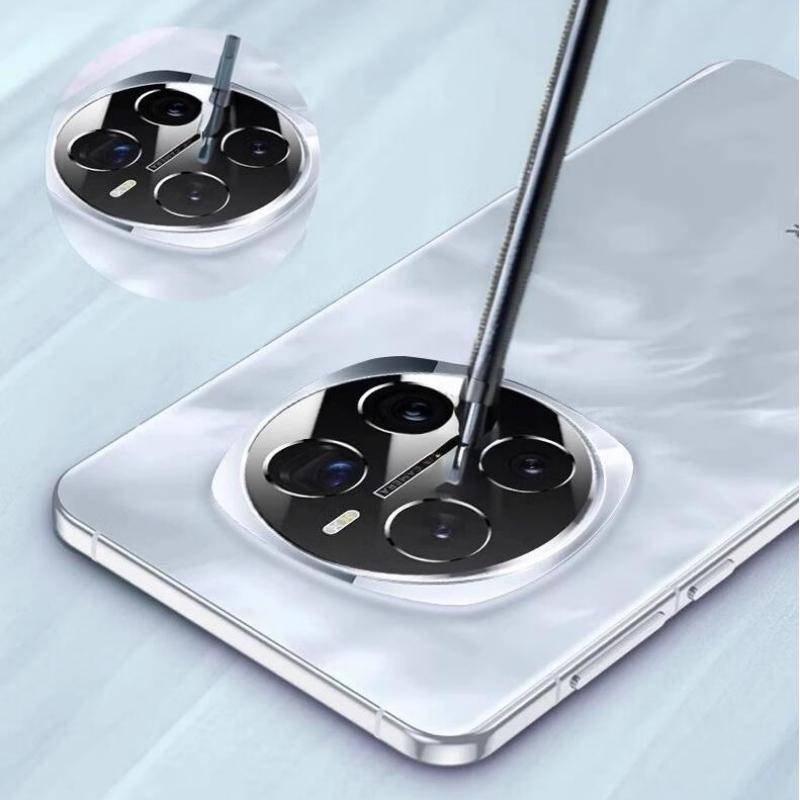 Schwarzes Business Klares Kameraobjektivschutzhülle für Honor Magic 7 7Pro Gehärtetes Glas Objektivschutzringfolie Kratzfest Rückkameraschutz