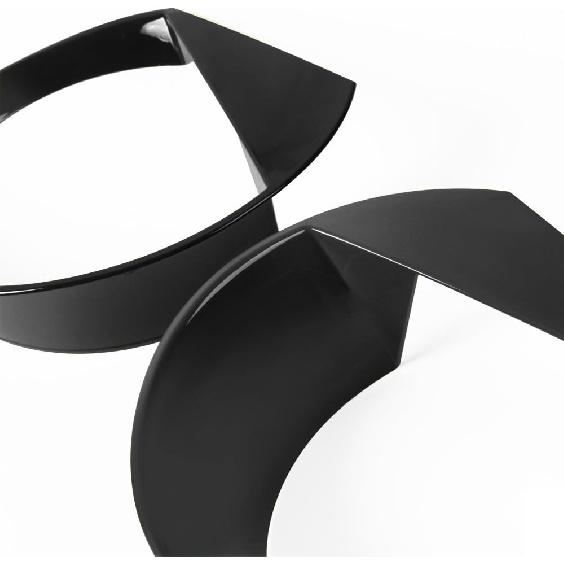 Angry Bird Front Headlight Bezels Trim Cover for Jeep Renegade 2015 2016 2017 2018 (Black)