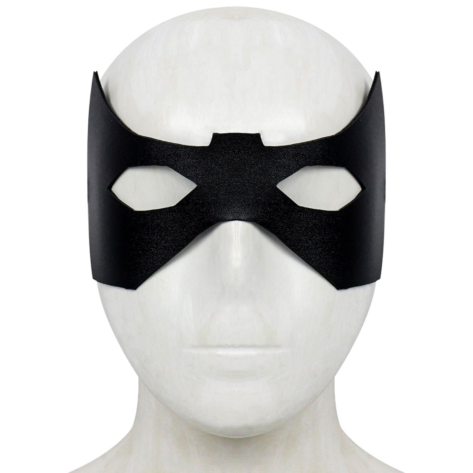 Bulex Adults Bat Superhero Night Knight Grayson Cosplay Nightwing Costume For Women Men Halloween Masquerade Eye Mask