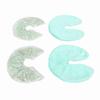 1 Pair Breast Gel Pads Reusable Hot Cold Compress Breast Nursing Ice Pack for Breastfeeding Green