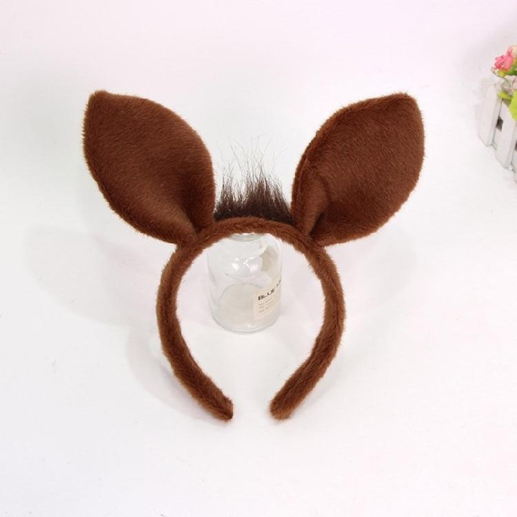 Theatrical Horse Character Hair Accessory For Stage Costumes Gym And Event Photo Props