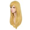 Alice in Wonderland Cinderella Golden Cosplay Wig with Headband