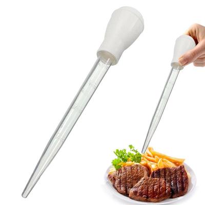 Gummikopf Skala Pipette Tropfer Flüssigkeit Kochen Pipette Ölrohr Truthahn Barbecue Würzung Lebensmitteltropfer Mehrzweck
