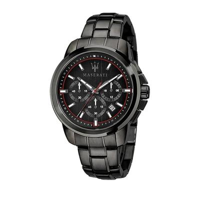 Successo Limited Edition Chronograph Stainless Steel Black Dial Quartz R8873621027 Men's Watch