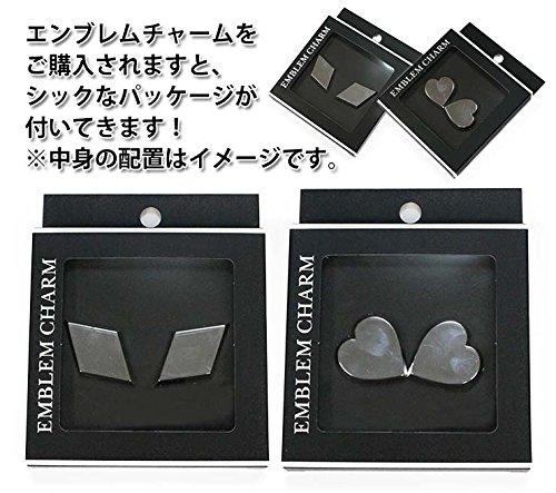 [AWESOME] Emblem Charm Emblem: Mini Heart (1 set of 2)