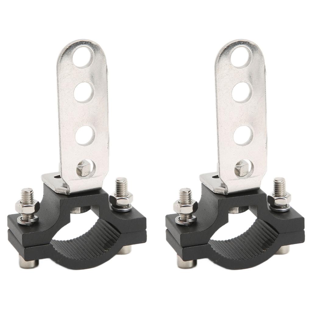 LED Light Bar Brackets 1.2in Bull Bar Tube Work Lamp Mounting Clamp for Motorcycle Truck SUV ATV