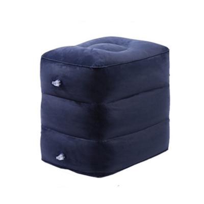 Compact Foot Relax Inflatable Footrest Lightweight Comfortable Leg Cushion Pillow Portable Durable Seat Cushion Car Travel
