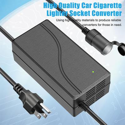 250W AC To DC Converter,110V-240V To 12V/20A,Cigarette Lighter Socket AC/DC Adapter Power Supply for Car Inflator,Car Vacuum
