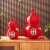 Exquisite Details Gourd Ornament Blessing Door Decoration New Year Decoration  Auspicious Scene