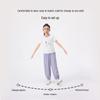 Xiao Yin Man Girls' 7A Antibacterial Quick-Dry Cool-Touch Jogger Pants