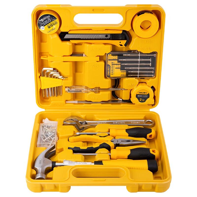 Deli 28-Piece Portable Household Tool Set