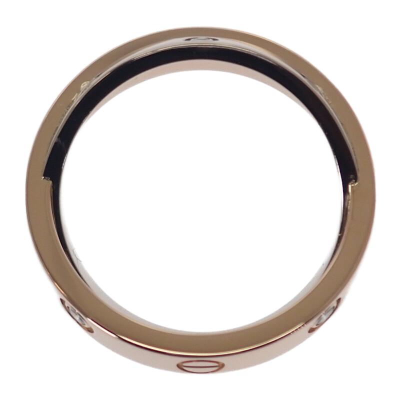 CARTIER  B4094347 #7(JP Size) ring K18 Pink Gold/K18 white gold Women