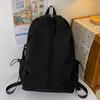 Schoolbag Schoolbag Female College Students Simple Niche Design Sense Backpack High Value Junior High School Students Leisure Travel Backpack