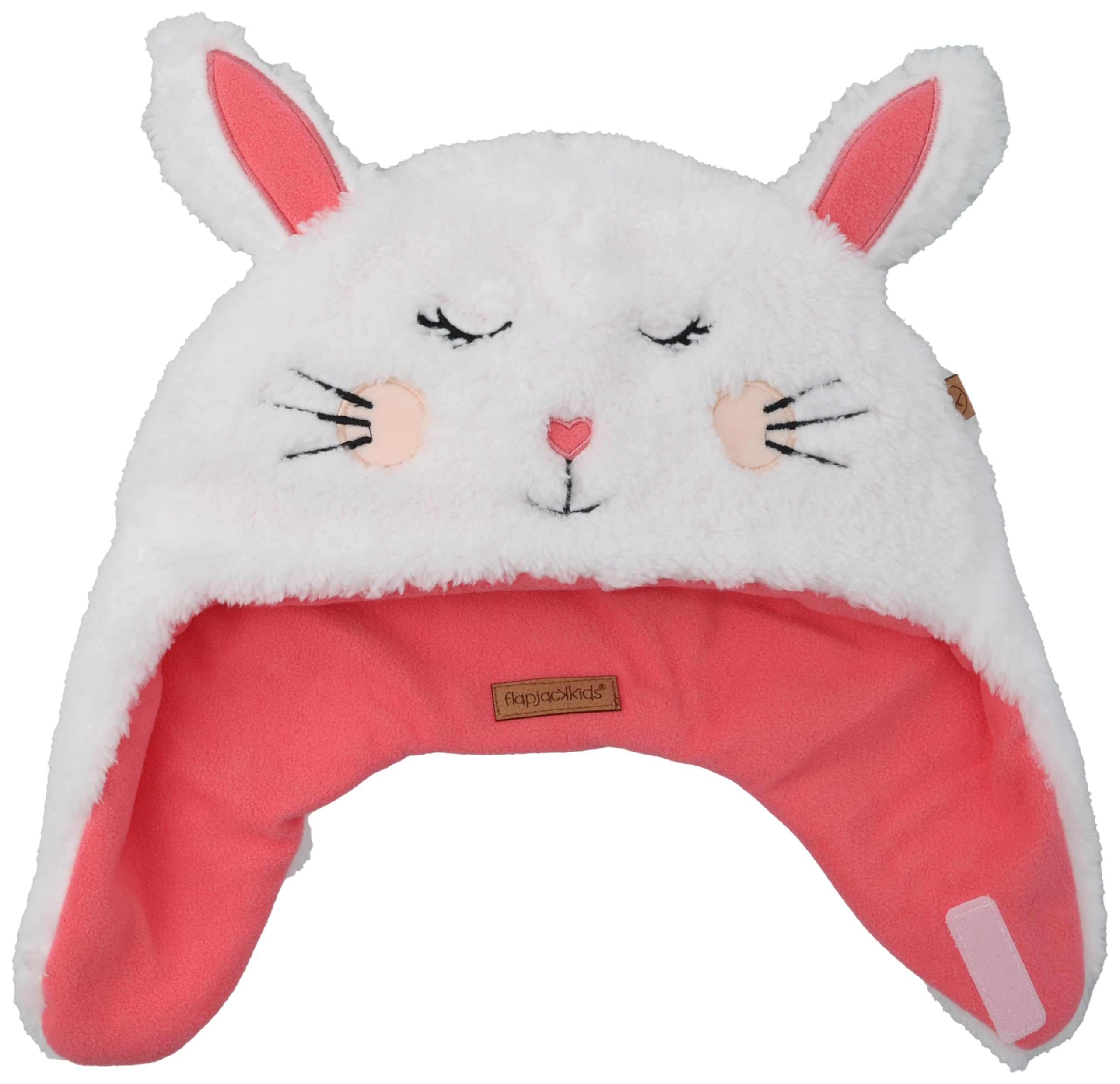 

Flapjack Kids Reversible Sherpa Hat, Winter Hat, Kids, White