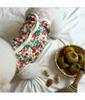 Autumn Winter Dog Clothes Small Dogs Coat Fashion Flower Cat Pet Costume Dog Warm Jacket Chihuahua Bichon Yorkie Plush Dog Vest