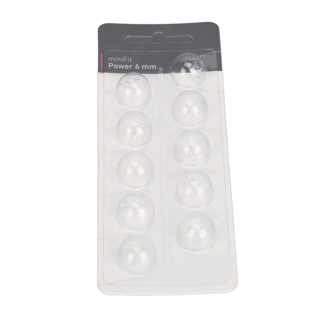 10PCS Hearing Ear Tips Higher Transparency Dual Layer Closed Comfortable Anti Static Sound Aid Domes