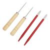 Doll Wig Rooting Tool DIY Hair Rooting Reroot Copper Rod Wooden Handle Doll Hair Making Accessories for Home Doll Shop