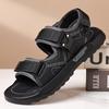 Fashion 2025 Summer New Men's Comfortable Soft Soled Casual Sandals Fashionable Korean Style Trendy Brand Outdoor Casual Beach Shoes