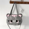 Women Cute Cartoon Cat Shoulder Bag Girl Large-capacity Handbag