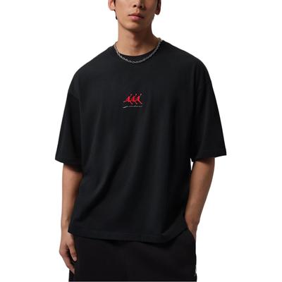 As M J Flt Gfx Oversized Crew Neck Knit Short Sleeve T-Shirt Men Tops IF3134-010