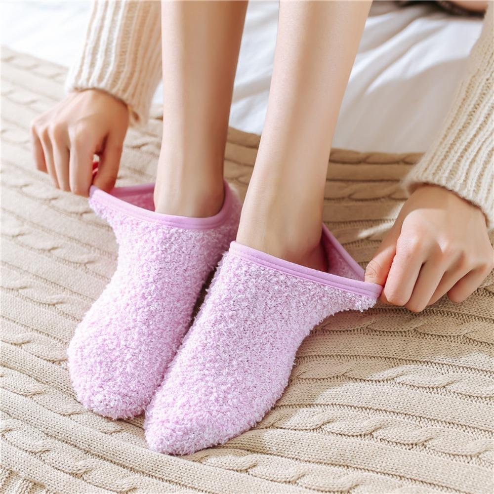 Warm Ankle Sock Soft Yoga Slipper New Womens Floor Socks