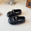 High-quality Anti-slip Girls' Shoes - Versatile Leather Shoes - Single Shoes